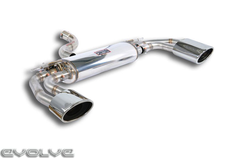 Supersprint Rear Exhaust With Valves - Audi RS3 8V - Evolve Automotive